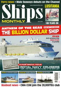 No.607 The Billion Dollar Ship - July 2015 
                issue No.607 The Billion Dollar Ship - July 2015