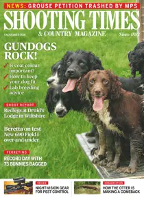 9th November 2016 
                issue 9th November 2016