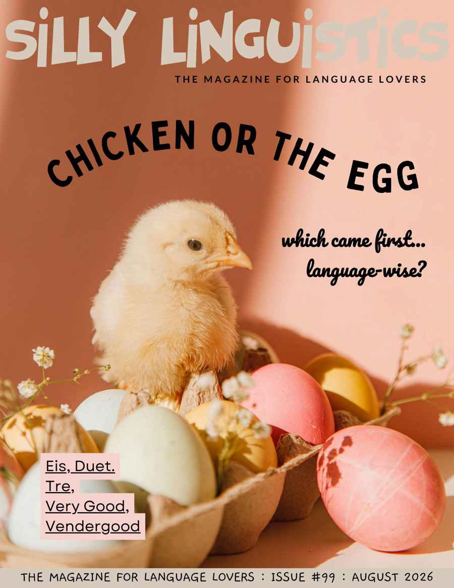 Silly Linguistics issue Issue 99