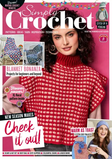 Simply Crochet Magazine Subscriptions and 157 Issue