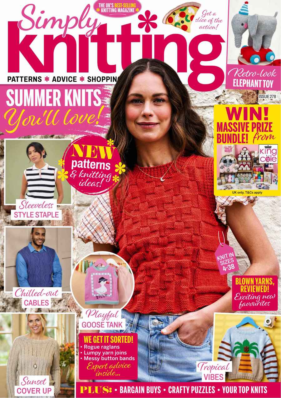 Simply Knitting issue July 2026