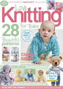 Love Knitting For Baby April 2019 
                issue Love Knitting For Baby April 2019