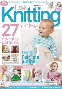 Love Knitting For September 2018 
                issue Love Knitting For September 2018