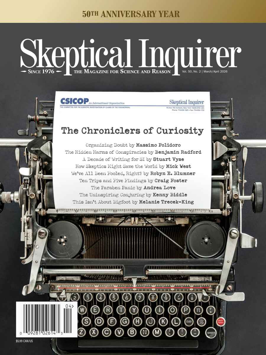 Skeptical Inquirer issue March/April 2026