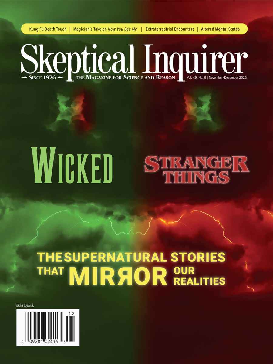 Skeptical Inquirer issue Nov/Dec 2025