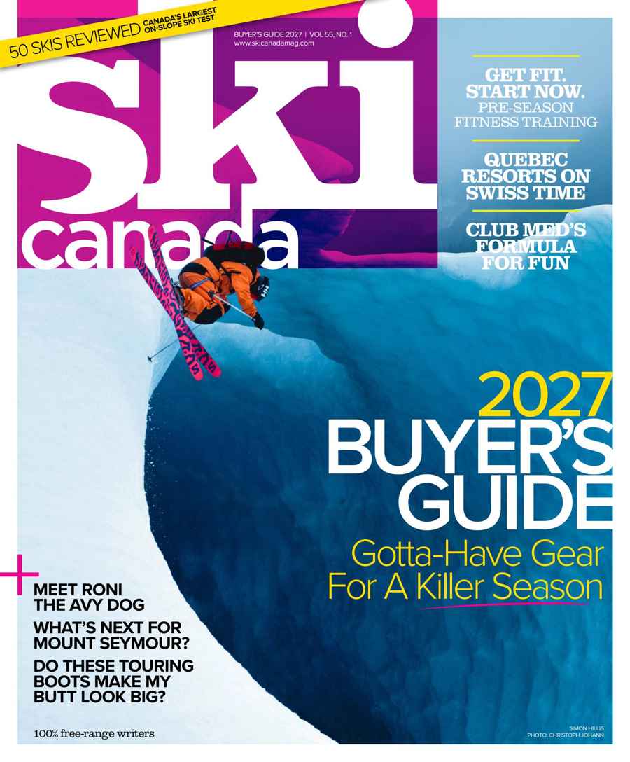 Ski Canada issue Buyer's Guide 2027