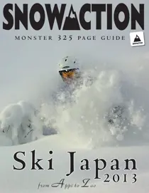 Ski & Snowboard Japan 2013 
                issue Ski & Snowboard Japan 2013