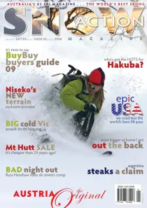 Snow Action 2009 
                issue Snow Action 2009