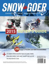 Snow Goer Canada Buyer's Guide 2015