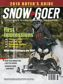 Snow Goer Canada Buyer's Guide 2016