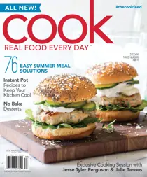 Cook Real Food 2018 
                issue Cook Real Food 2018