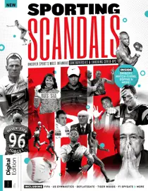 Sporting Scandals First Edition 
                issue Sporting Scandals First Edition