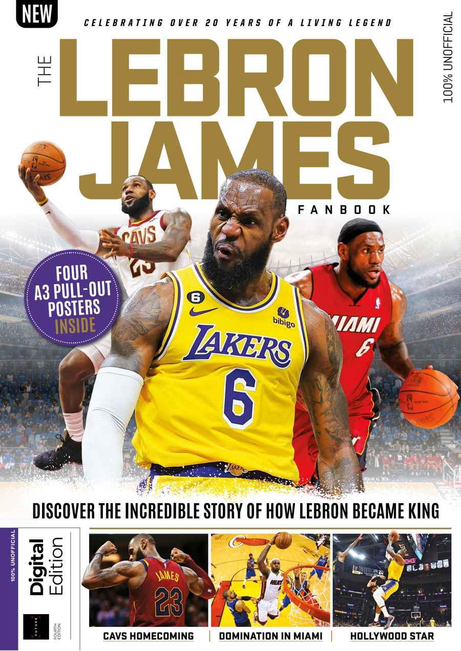 Sport Bookazine issue The LeBron James Fanbook Fourth Edition