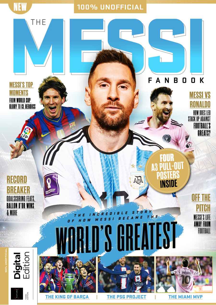 Sport Bookazine issue The Messi Fanbook Third Edition