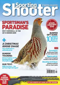 January 2016 - Sporting Shooter 
                issue January 2016 - Sporting Shooter