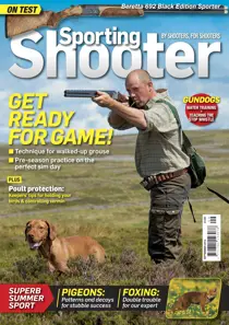 September 2016 - Sporting Shooter 
                issue September 2016 - Sporting Shooter