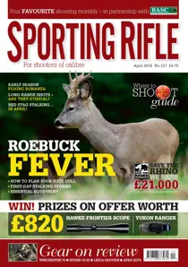 Sporting Rifle April 2016 
                issue Sporting Rifle April 2016