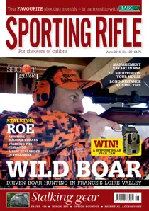 Sporting Rifle June 2016 
                issue Sporting Rifle June 2016