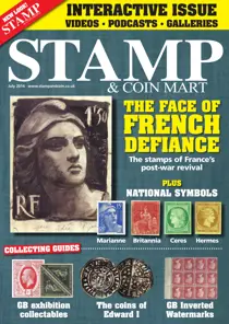 July 2014 - National symbols on stamps 
                issue July 2014 - National symbols on stamps