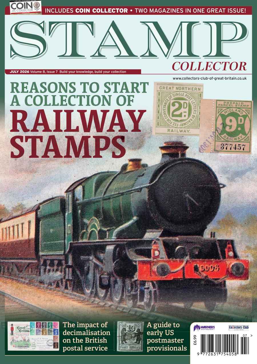 Stamp Collector issue July 2026