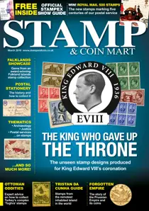 March 2016 (includes FREE Stampex guide) 
                issue March 2016 (includes FREE Stampex guide)