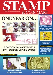 Stamp & Coin Mart August 2013 
                issue Stamp & Coin Mart August 2013