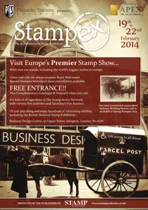Stampex Spring 2014 
                issue Stampex Spring 2014
