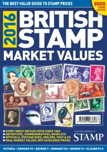 British Stamp Market Values 2016 
                issue British Stamp Market Values 2016