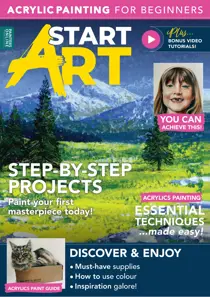 Start Art 
                issue Acrylics 2025