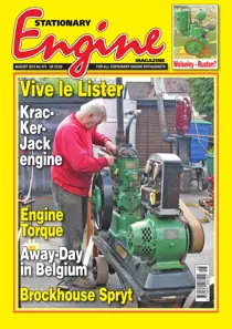 Stationary Engine August 2013 
                issue Stationary Engine August 2013