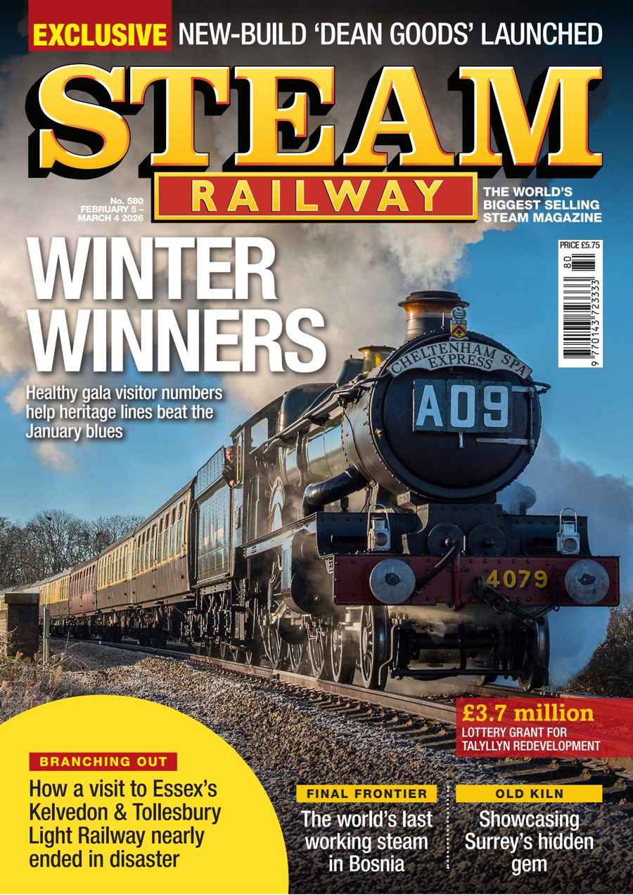 Steam Railway issue 580