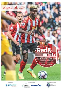 Sunderland AFC vs West Bromwich Albion 
                issue Sunderland AFC vs West Bromwich Albion