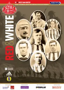 Sunderland AFC vs West Ham United 
                issue Sunderland AFC vs West Ham United