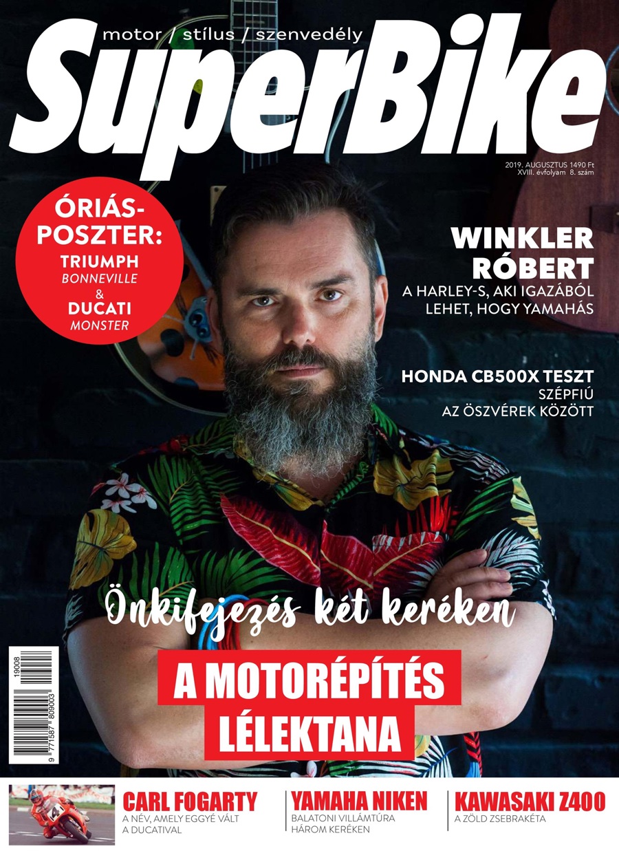 SuperBike Hungary issue August. 2019