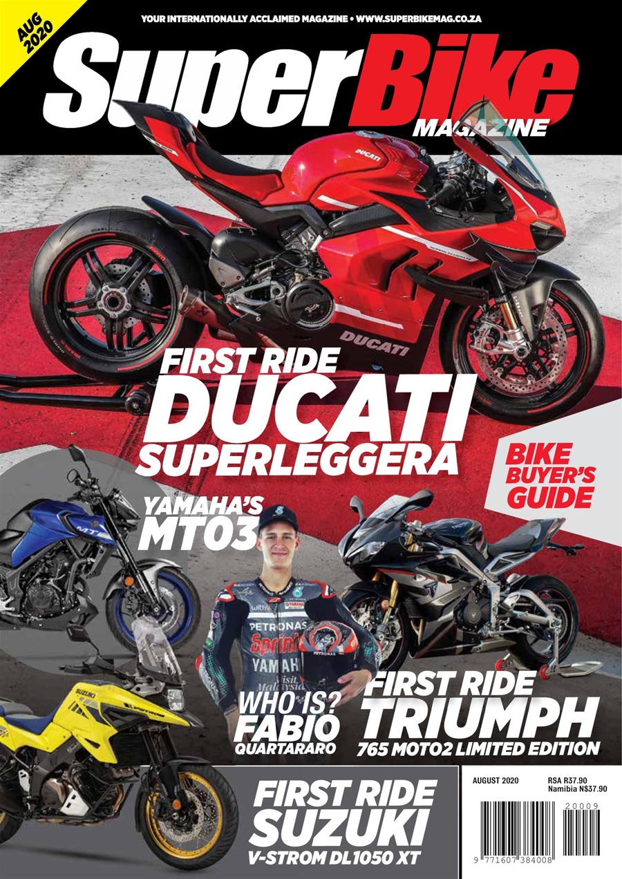 SuperBike South Africa issue August 2020