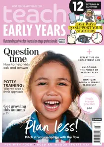 Teach Early Years 
                issue Teach Early Years