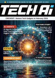 Tech AI Magazine 
                issue Tech AI Magazine