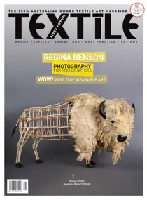 Textile Fibre Forum Issue 121 
                issue Textile Fibre Forum Issue 121