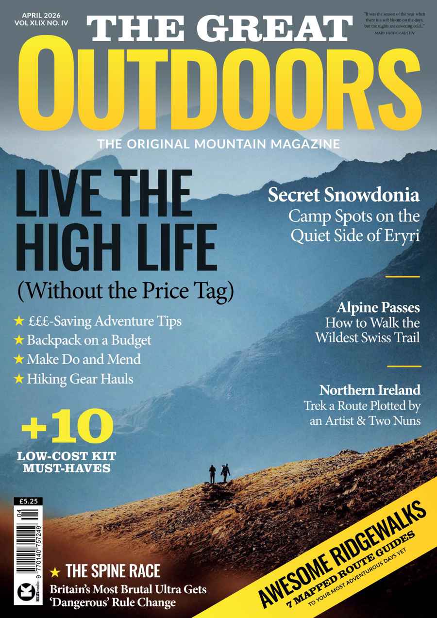 TGO - The Great Outdoors Magazine issue April 2026