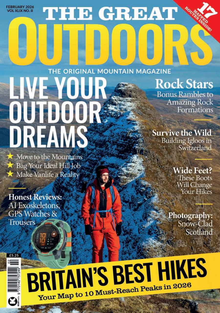 TGO - The Great Outdoors Magazine issue February 2026