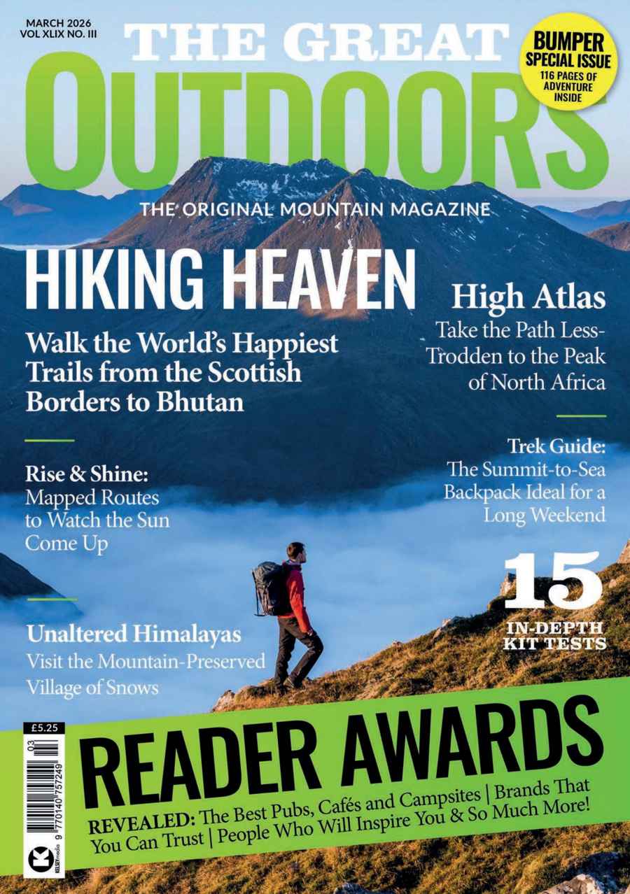 TGO - The Great Outdoors Magazine issue March 2026
