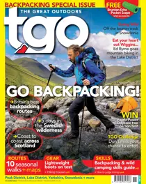 October - Backpacking Special 
                issue October - Backpacking Special