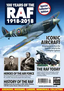 100 Years of the RAF 1918-2018 
                issue 100 Years of the RAF 1918-2018