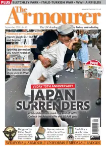 September 2020 - VJ Day 75th Anniversary 
                issue September 2020 - VJ Day 75th Anniversary