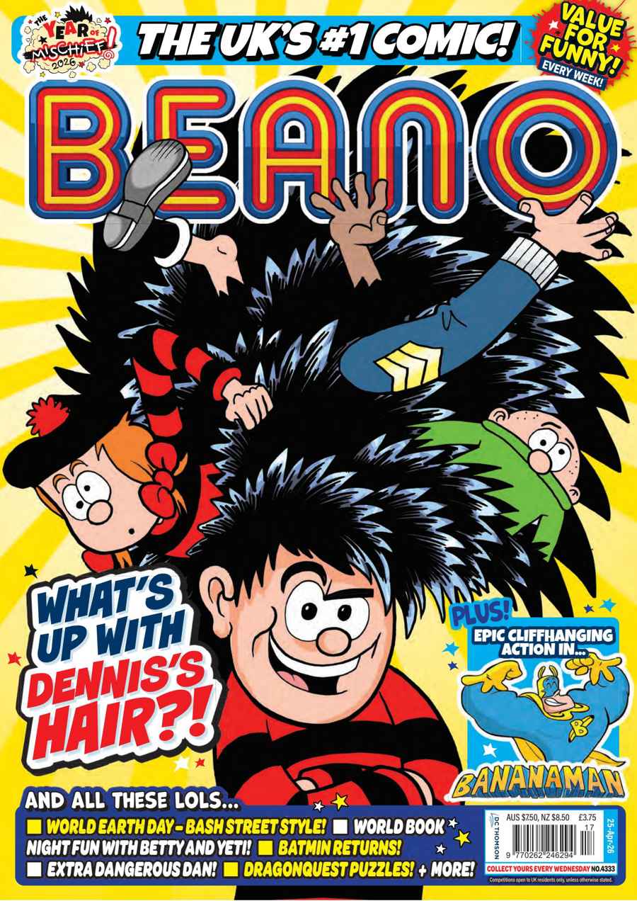 Beano issue 25-Apr