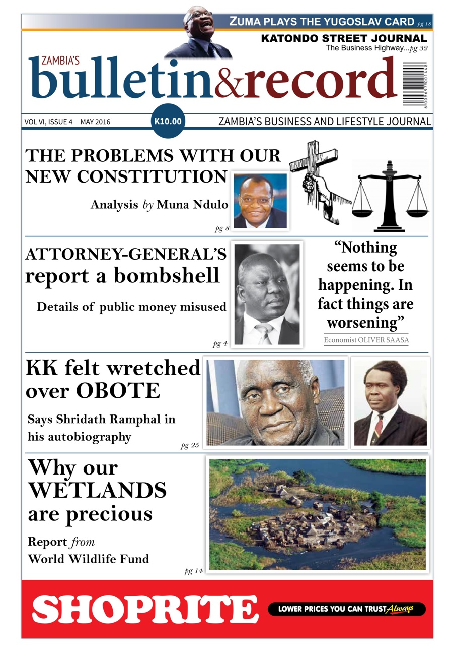 The Bulletin & Record issue May 2016