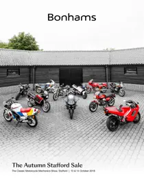 The Classic MotorCycle Bonhams Autumn Stafford Sale Catalogue