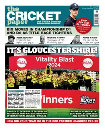 The Cricket Paper 15th September 2024