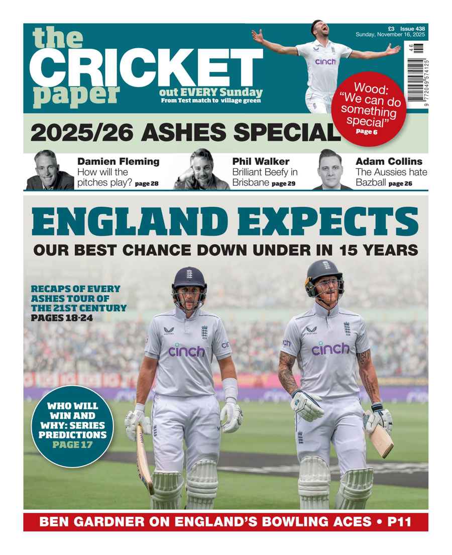 The Cricket Paper issue 16th November 2025