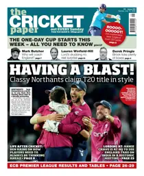 The Cricket Paper 
                issue The Cricket Paper